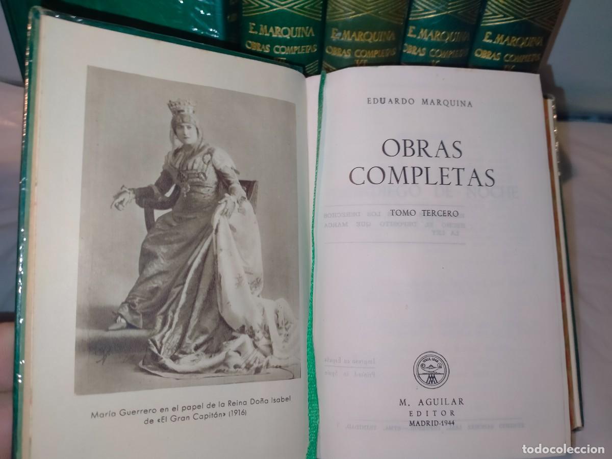 Libros de segunda mano: EDUARDO MARQUINA. OBRAS COMPLETAS (7 TOMOS) .AGUILAR - Foto 10