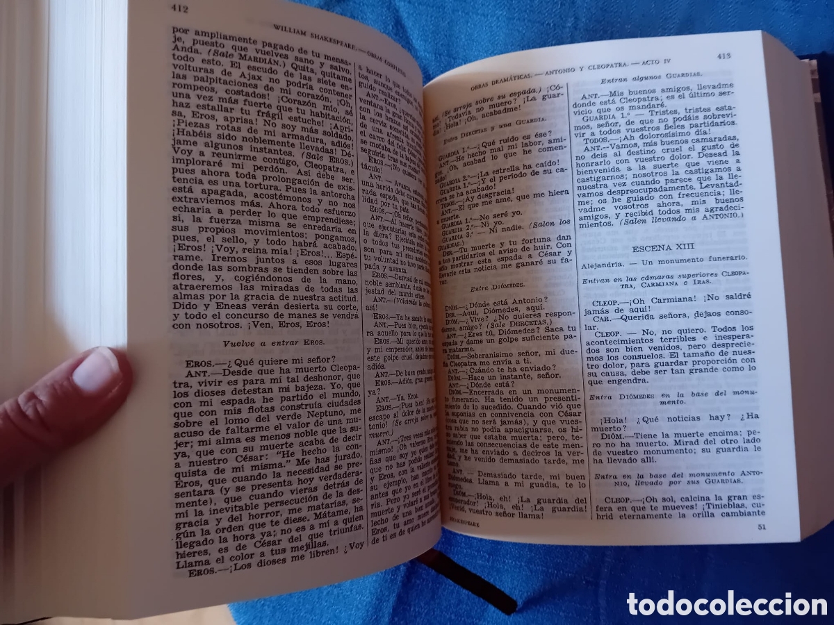 Libros de segunda mano: Obras Completas. Tomo I. Shakespeare. Ed. Aguilar, 2003 - Foto 4