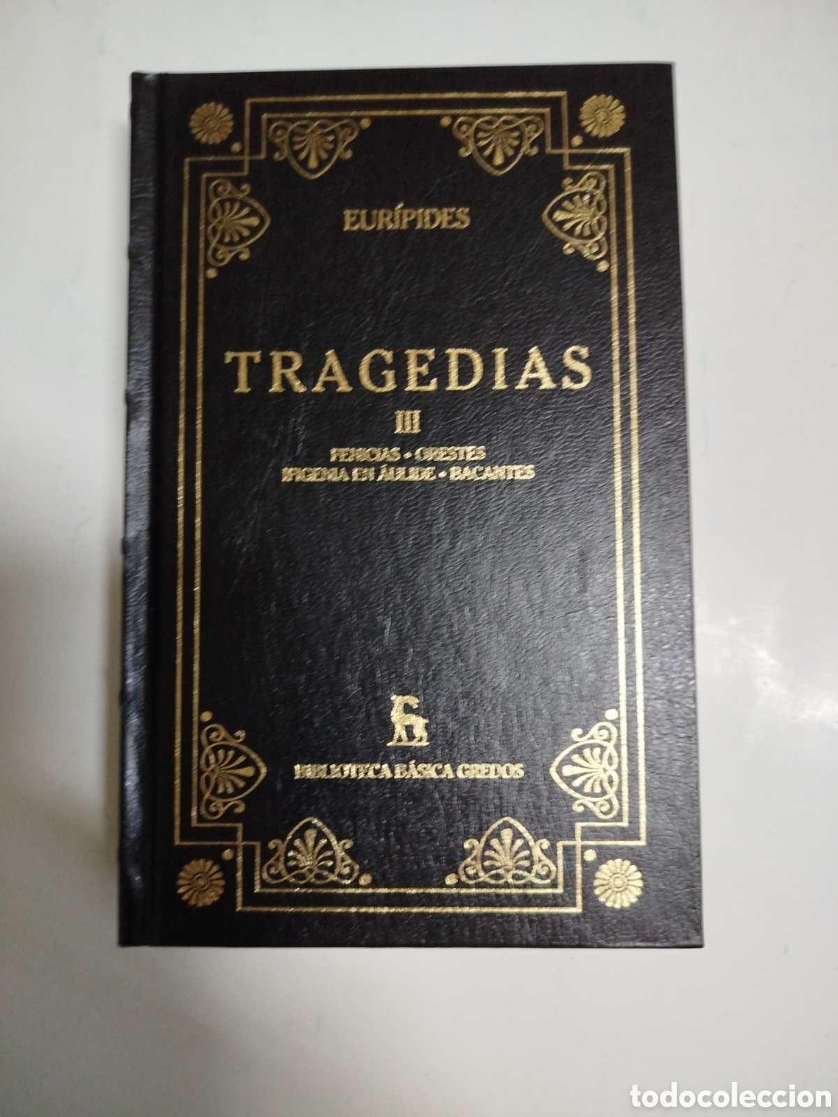 Libros de segunda mano: EUR&Iacute;PIDES. TRAGEDIAS III. BIBLIOTECA B&Aacute;SICA GREDOS. - Foto 1