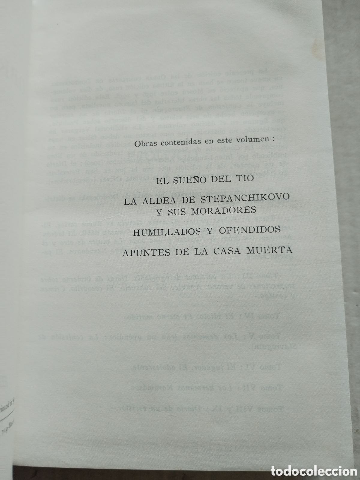 Libros de segunda mano: OBRAS COMPLETAS VOLUMEN II/DOSTOIEVSKY - Foto 4