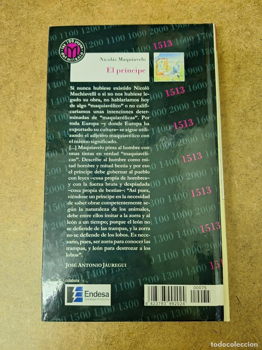 Libros de segunda mano: El pr&iacute;ncipe - Nicol&aacute;s Maquiavelo - Foto 2