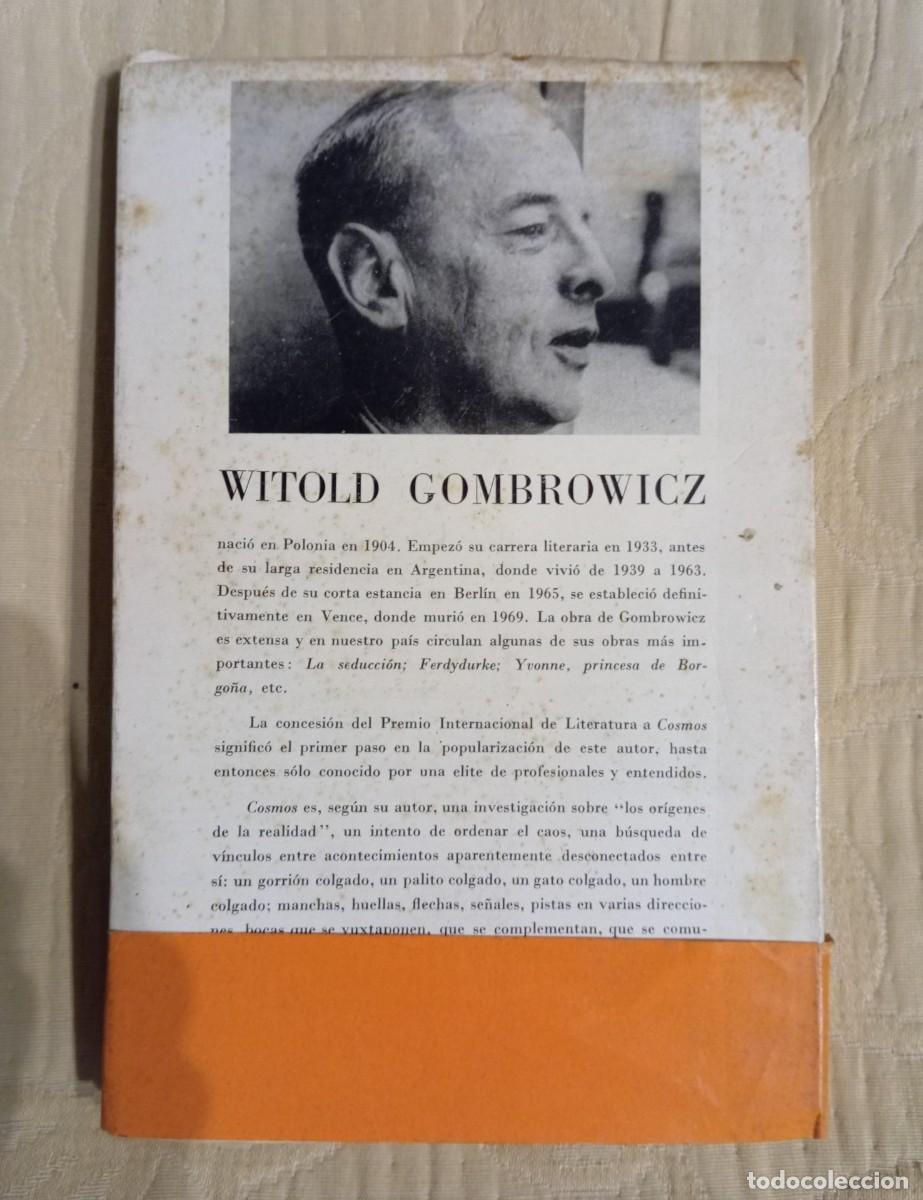 Libros de segunda mano: WITOLD GOMBROWICZ - COSMOS - Foto 2