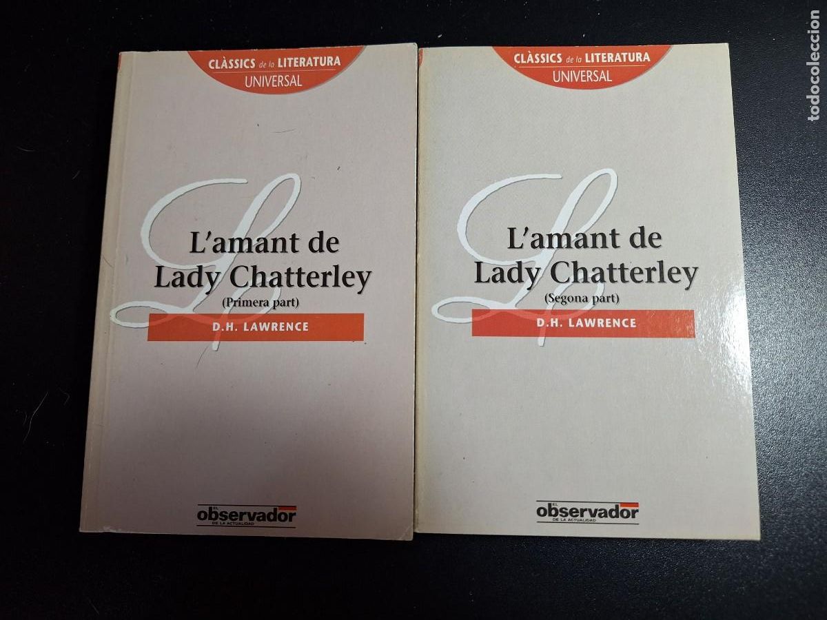 Libros de segunda mano: L&rsquo;amant de Lady Chatterley. 2 tomos - D. H. Lawrence - Foto 1