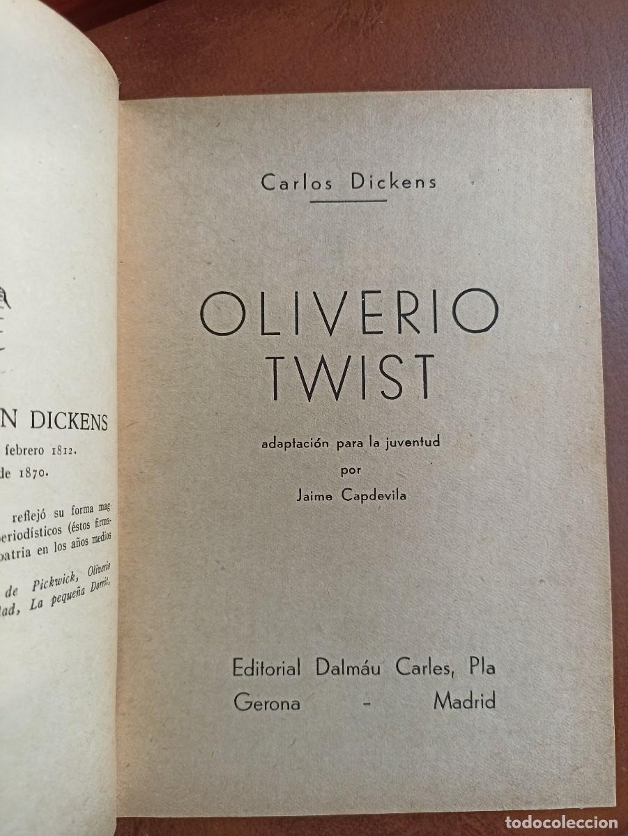 Libros de segunda mano: Oliverio Twist de Charles Dickens - Foto 1