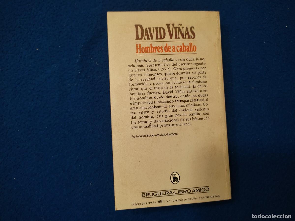 Libros de segunda mano: Hombres de a Caballo David Vi&ntilde;as - Foto 3