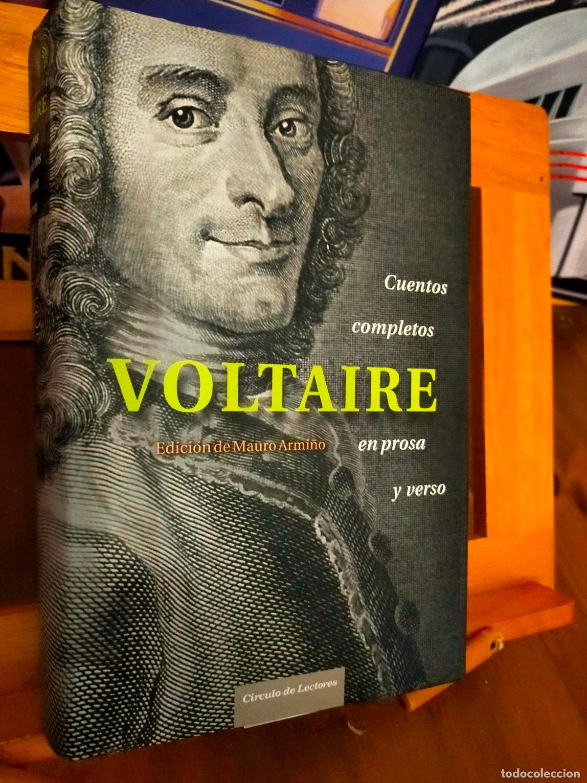 Libros de segunda mano: CUENTOS COMPLETOS EN PROSA Y VERSO. VOLTAIRE. C&Iacute;RCULO DE LECTORES - Foto 1