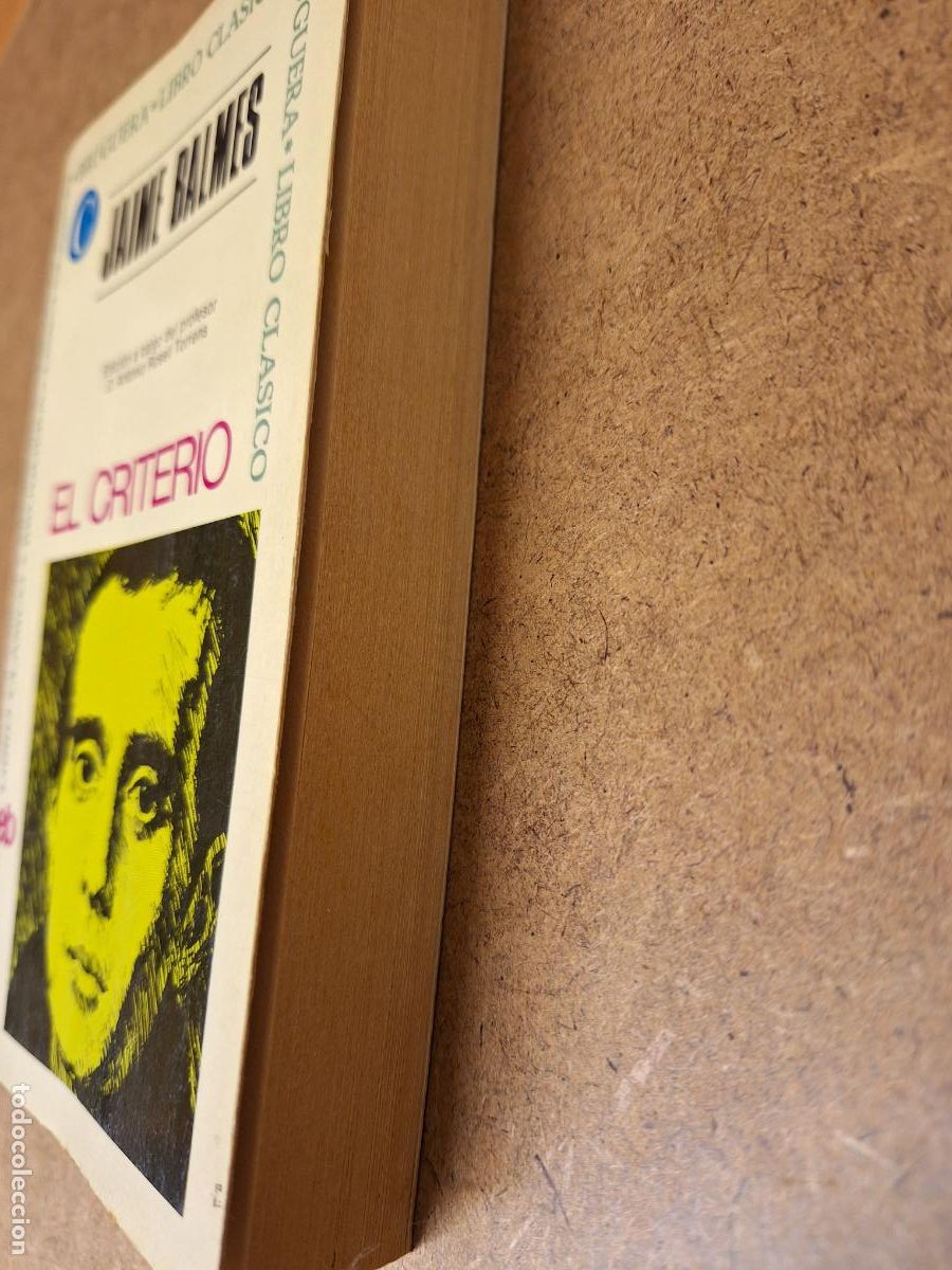 Libros de segunda mano: El criterio - Jaime Balmes - Foto 2