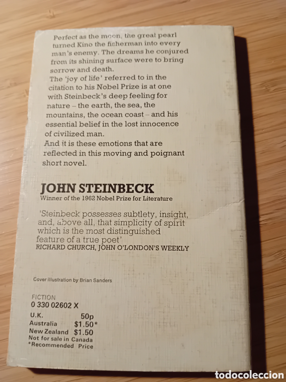 Libros de segunda mano: (ingles) The pearl - John Steinbeck (Pan Book 1978) - Foto 2