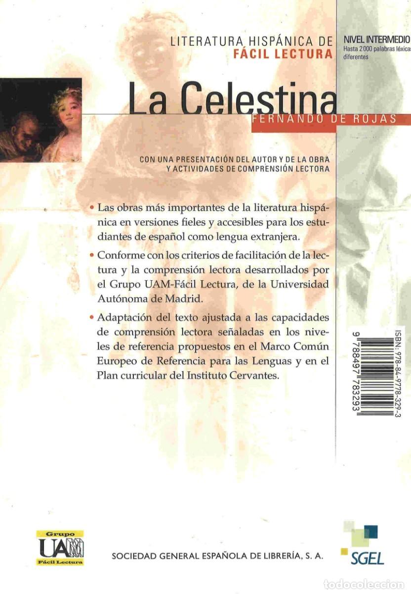 Libros de segunda mano: La Celestina. Fernando de Rojas. SGEL. 2010. Con CD de audio - Foto 3