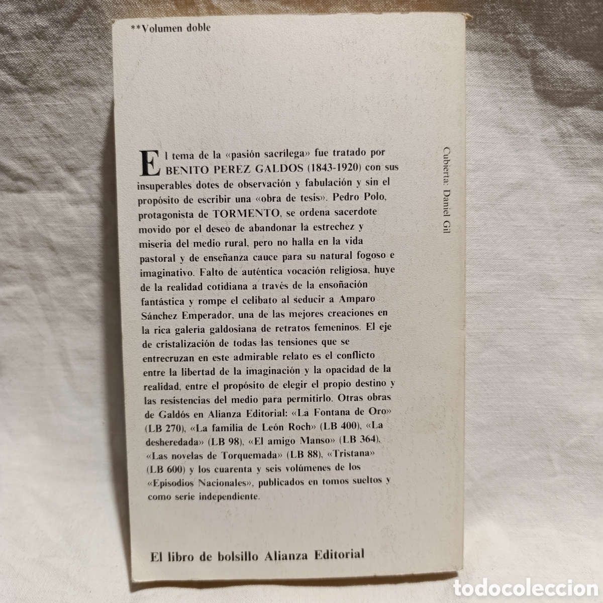 Libros de segunda mano: BENITO PEREZ GALD&Oacute;S,TORMENTO. - Foto 2