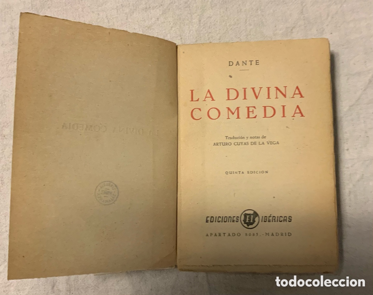 Libros de segunda mano: La Divina Comedia. Dante - Foto 4