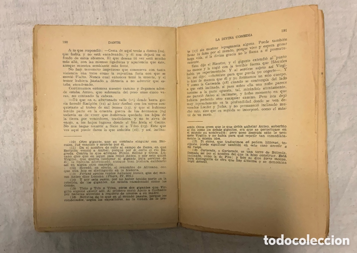 Libros de segunda mano: La Divina Comedia. Dante - Foto 5