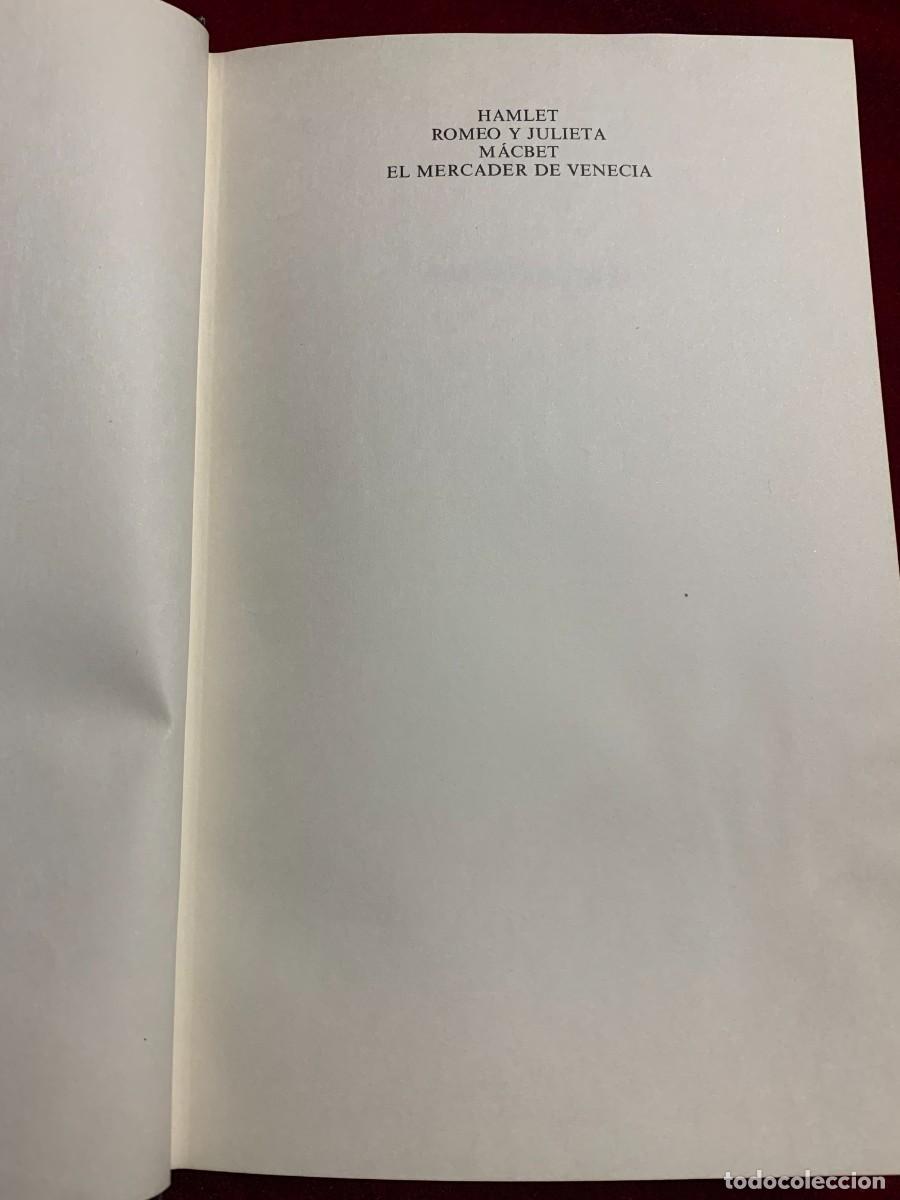 Libros de segunda mano: LIBROS; &laquo;OBRAS DE SHAKESPEARE&raquo; EDICI&Oacute;N DE LUJO - Foto 3