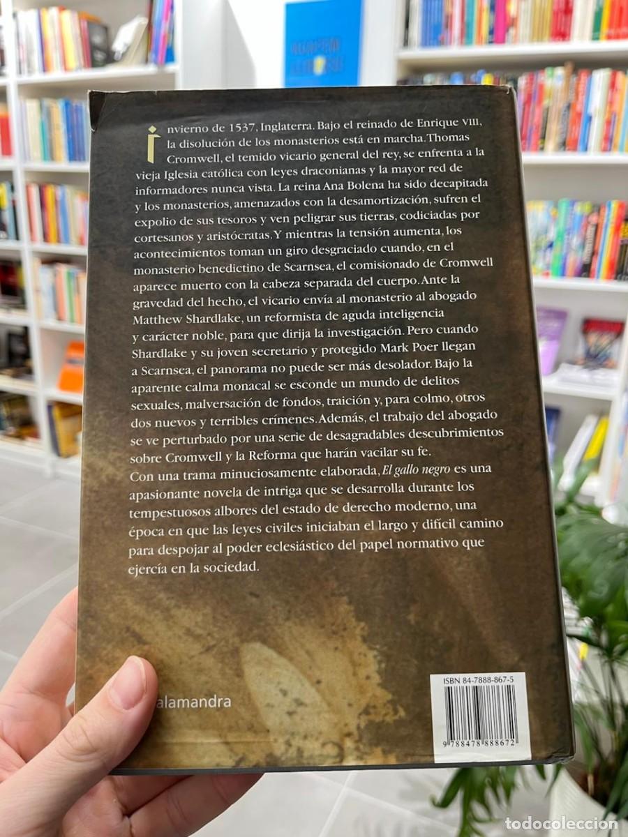Libros de segunda mano: El gallo negro (C.J.Sansom) - Foto 2