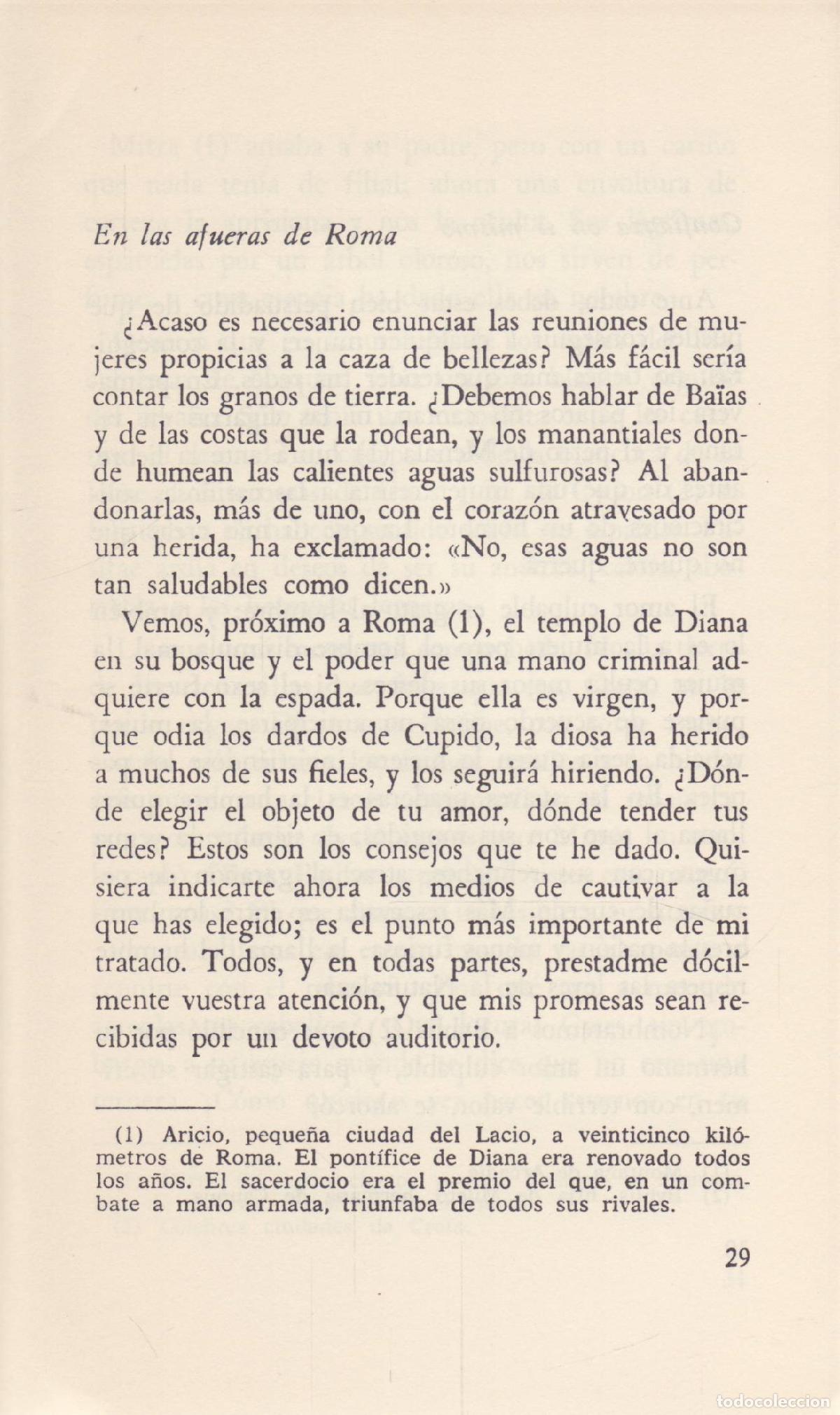 Libros de segunda mano: Arte de amar - Ovidio Nason, Publio - Foto 2