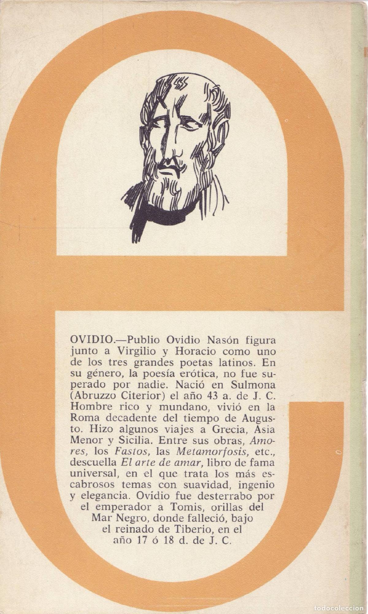 Libros de segunda mano: Arte de amar - Ovidio Nason, Publio - Foto 3