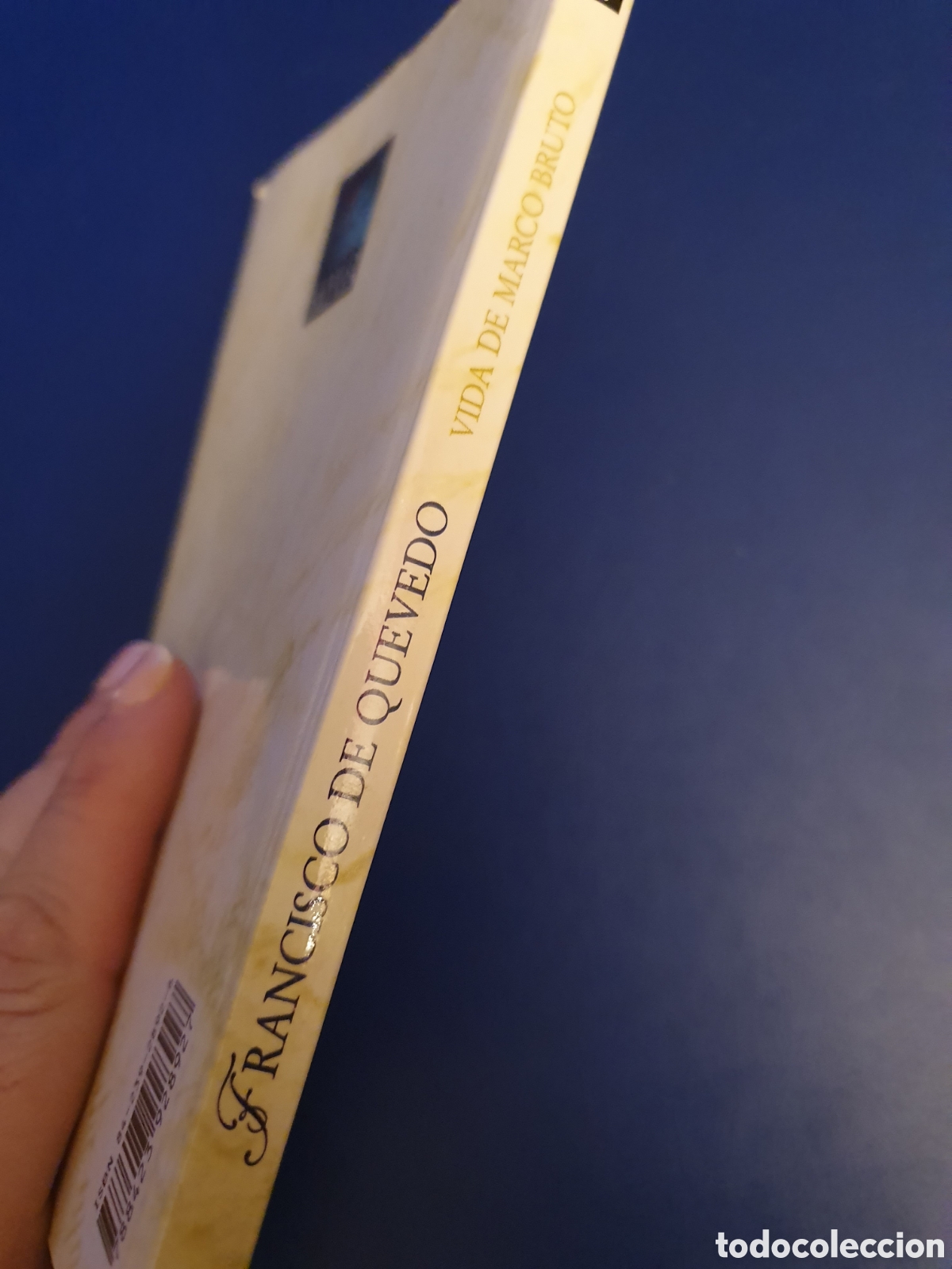 Libros de segunda mano: QUELA LIBRO. VIDA DE MARCO BRUTO FRANCISCO DE QUEVEDO ESPASA 2000 - Foto 2
