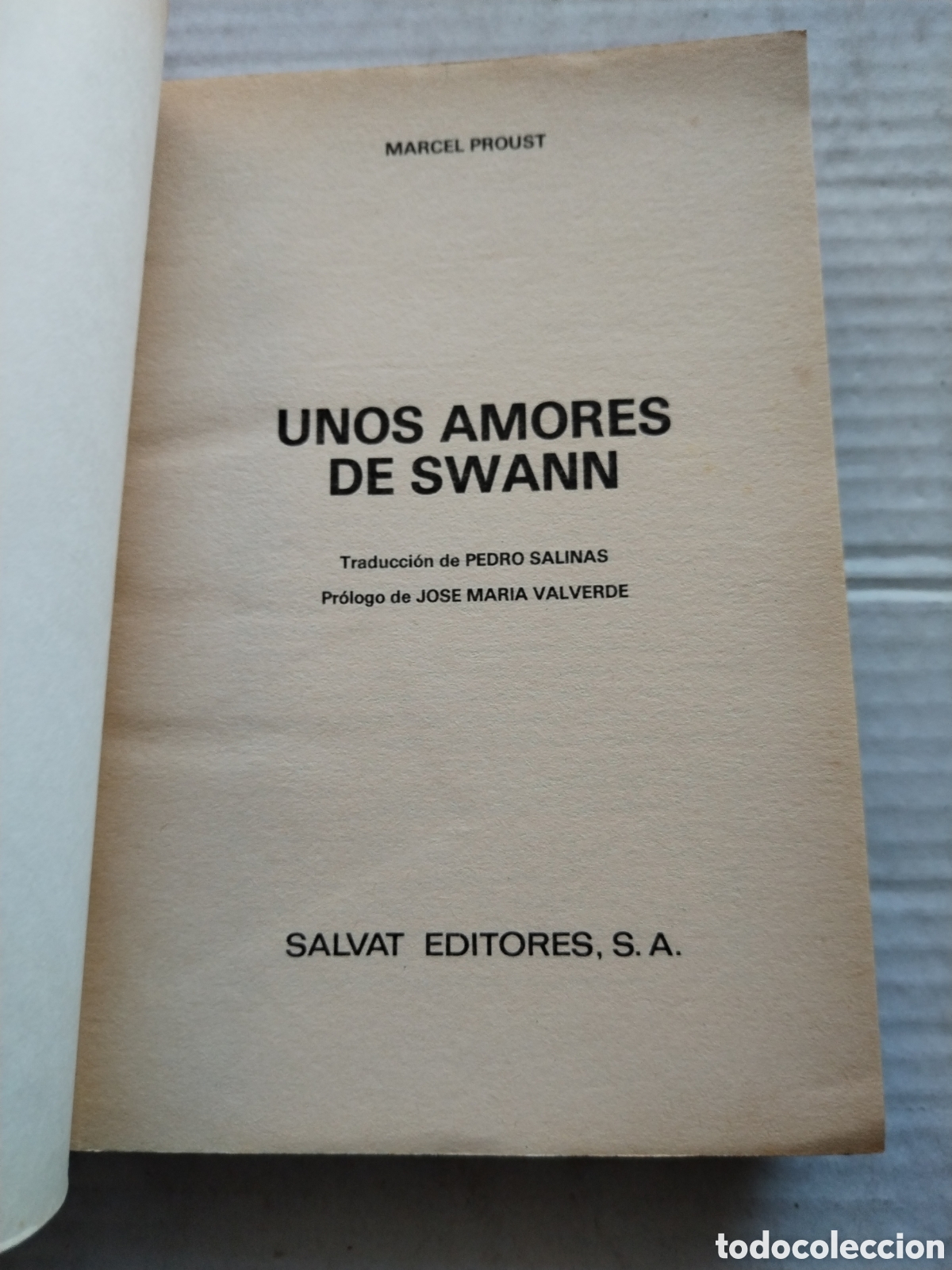 Libros de segunda mano: UNOS AMORES DE SWANN/MARCEL PROUS - Foto 2