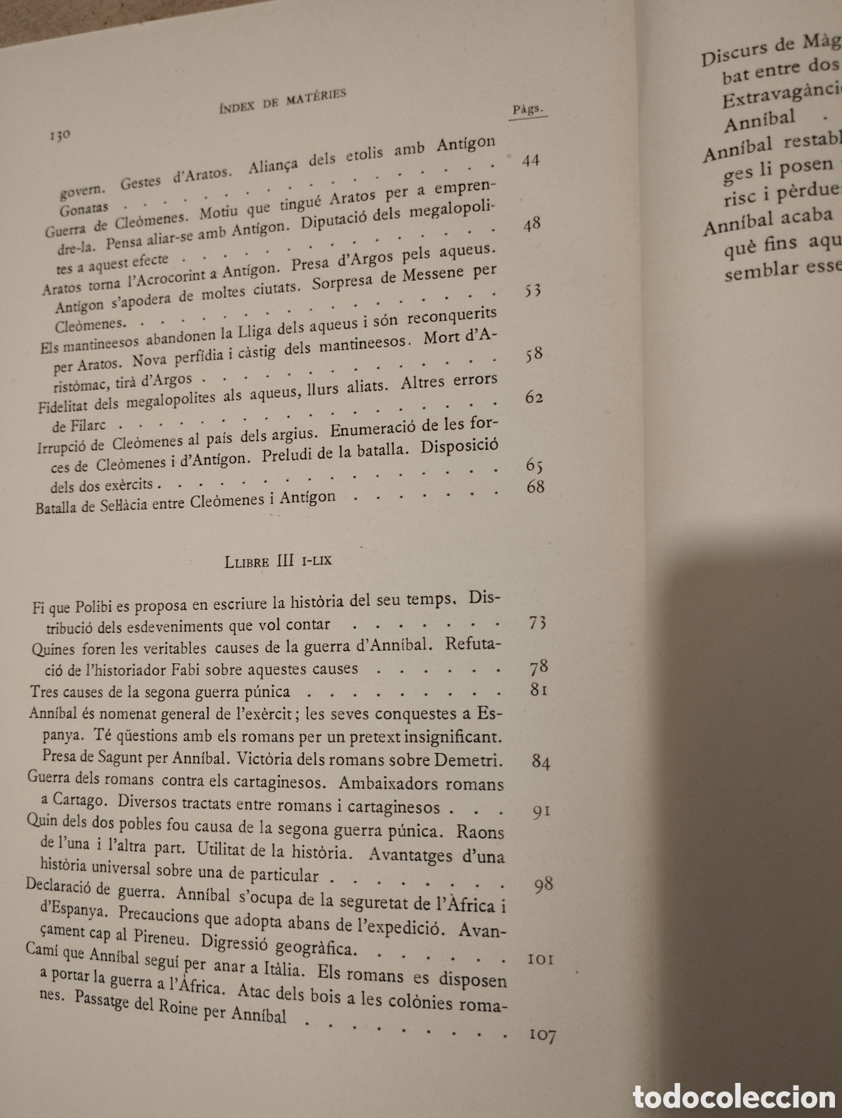 Libros de segunda mano: HIST&Ograve;RIA II (POLIBI) FUNDACI&Oacute; BERNAT METGE - Foto 4
