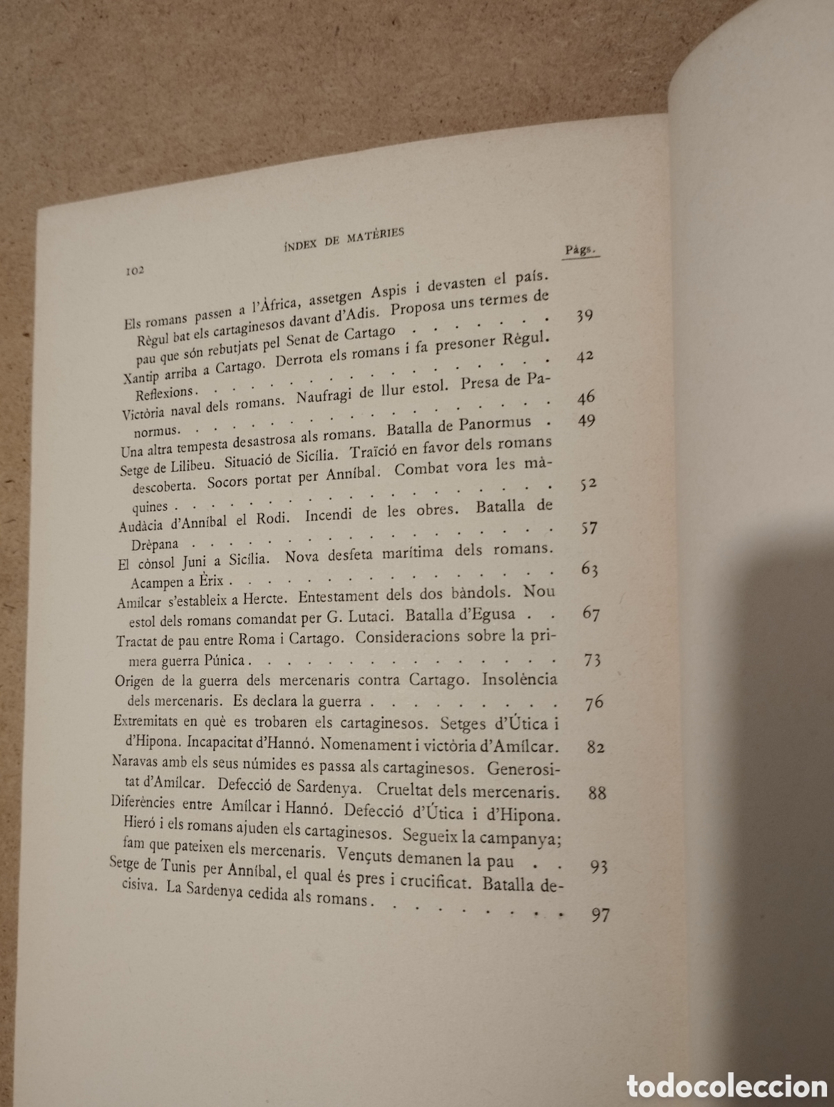 Libros de segunda mano: HIST&Ograve;RIA I (POLIBI) FUNDACI&Oacute; BERNAT METGE - Foto 4