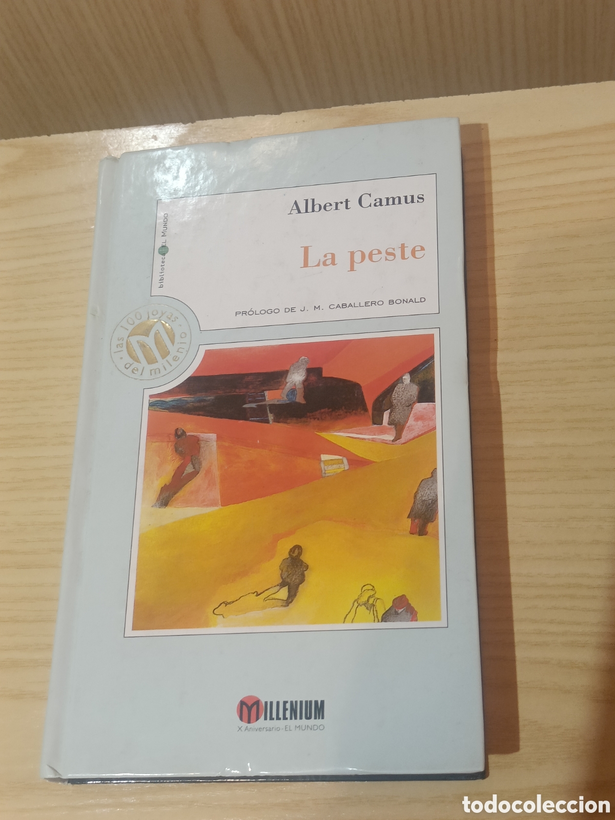 Libros de segunda mano: N&ordm; 81 - COL. MILLENIUM - ALBERT CAMUS - LA PESTE - EL MUNDO 1999 - Foto 1