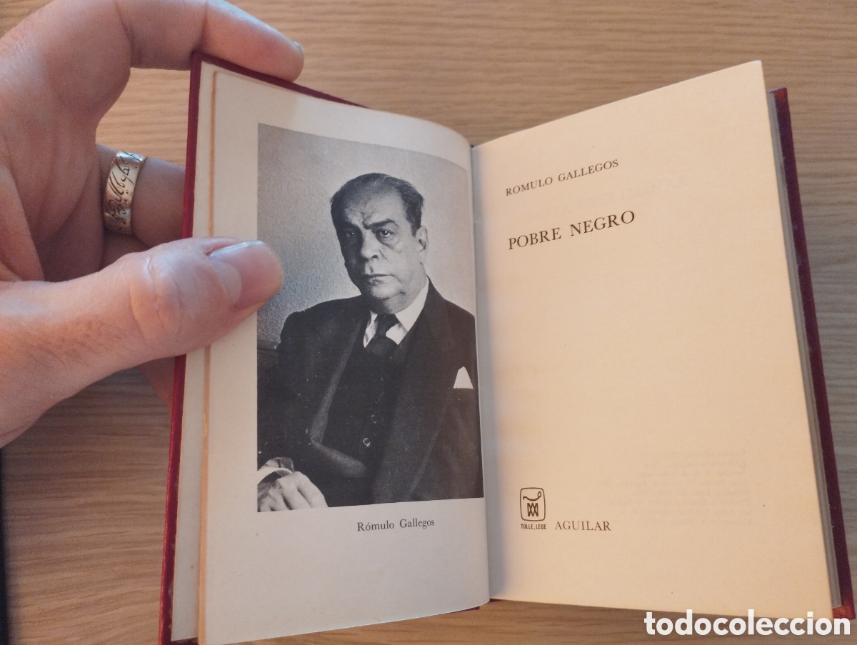Libros de segunda mano: Crisol - Aguilar - Pobre negro - R&oacute;mulo Gallegos - 1971 - Foto 4