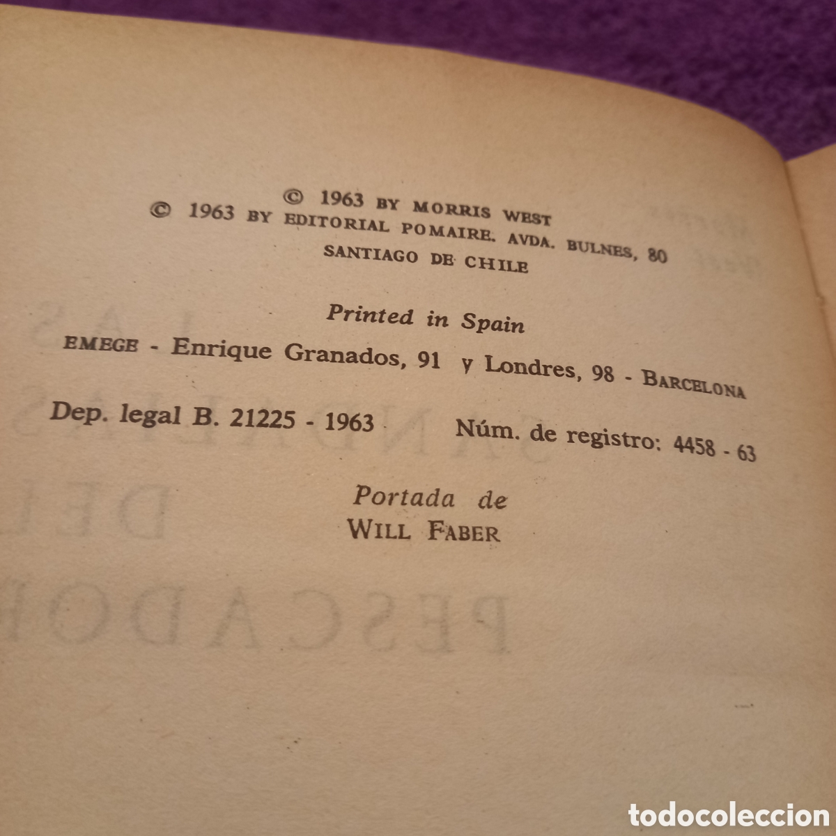 Libros de segunda mano: Las sandalias del pescador. Morris West. - Foto 4