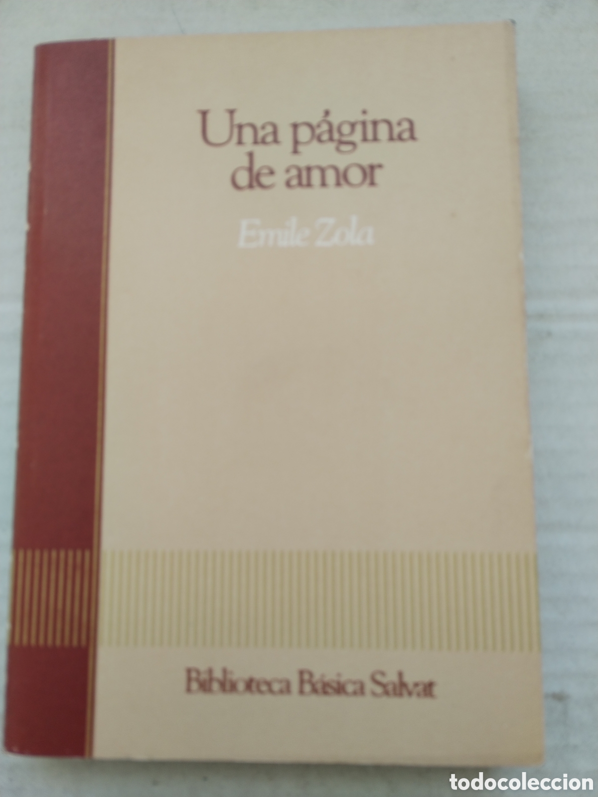 Libros de segunda mano: UNA P&Aacute;GINA DE AMOR/EMILE ZOLA - Foto 1