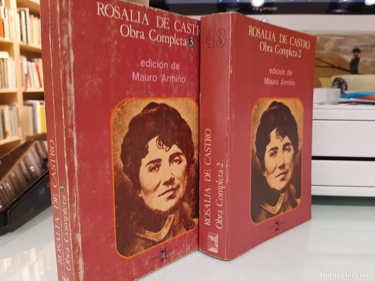 Libros de segunda mano: Rosal&iacute;a de Castro. Obra Completa 2 y 3 (Prosa) - Foto 2