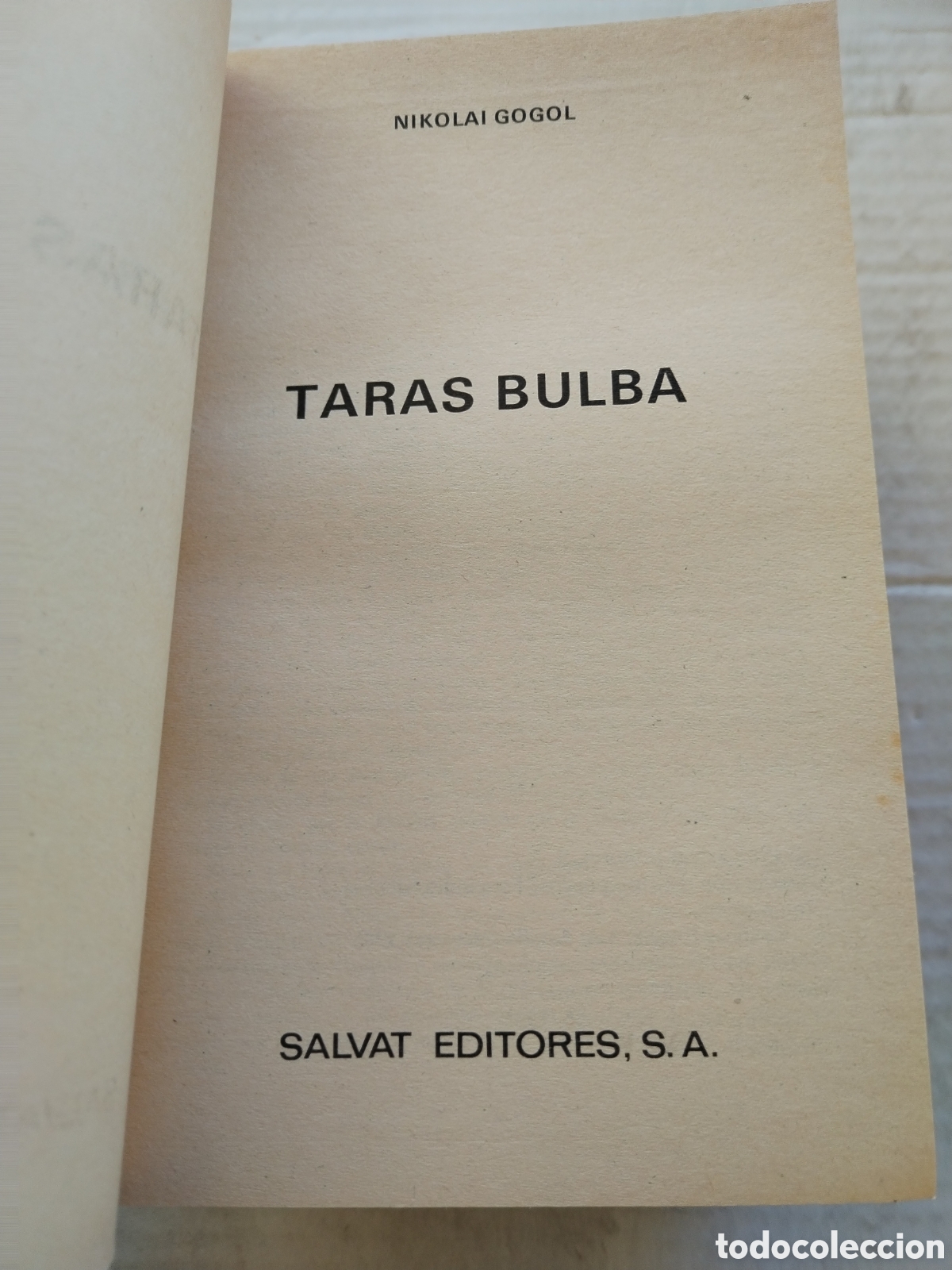 Libros de segunda mano: TARAS BULBA/NICOLAI GOGOL - Foto 3