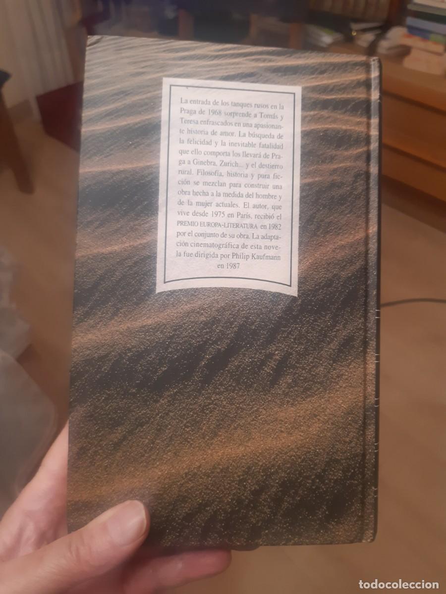 Libros de segunda mano: MILAN KUNDERA. LA INSOPORTABLE LEVEDAD DEL SER. - Foto 2