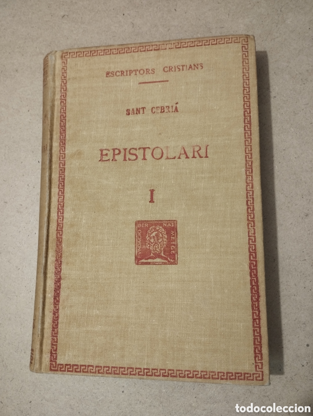 Libros de segunda mano: EPISTOLARI I (SANT CEBRI&Agrave;) FUNDACI&Oacute; BERNAT METGE - Foto 1