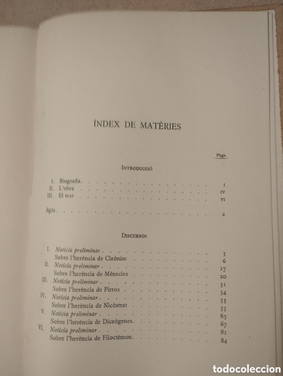 Libros de segunda mano: DISCURSOS I (ISEU) FUNDACI&Oacute; BERNAT METGE - Foto 3