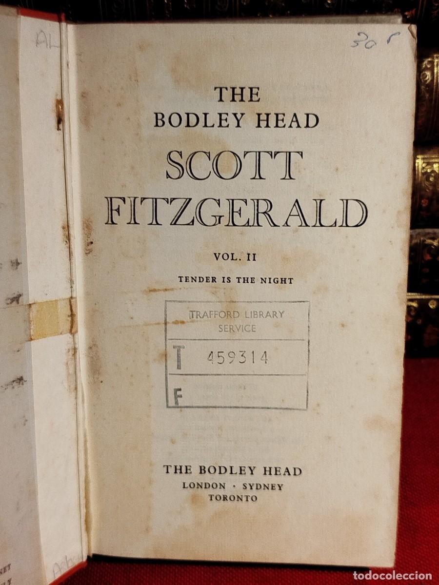 Libros de segunda mano: 1973. Tender is the night. Original version. Scott Fitzgerald. - Foto 2
