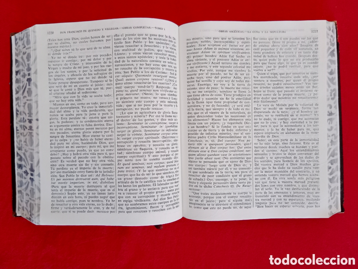 Libros de segunda mano: FRANCISCO DE QUEVEDO , OBRAS COMPLETAS, PROSA, TOMO I , 1961 - Foto 7