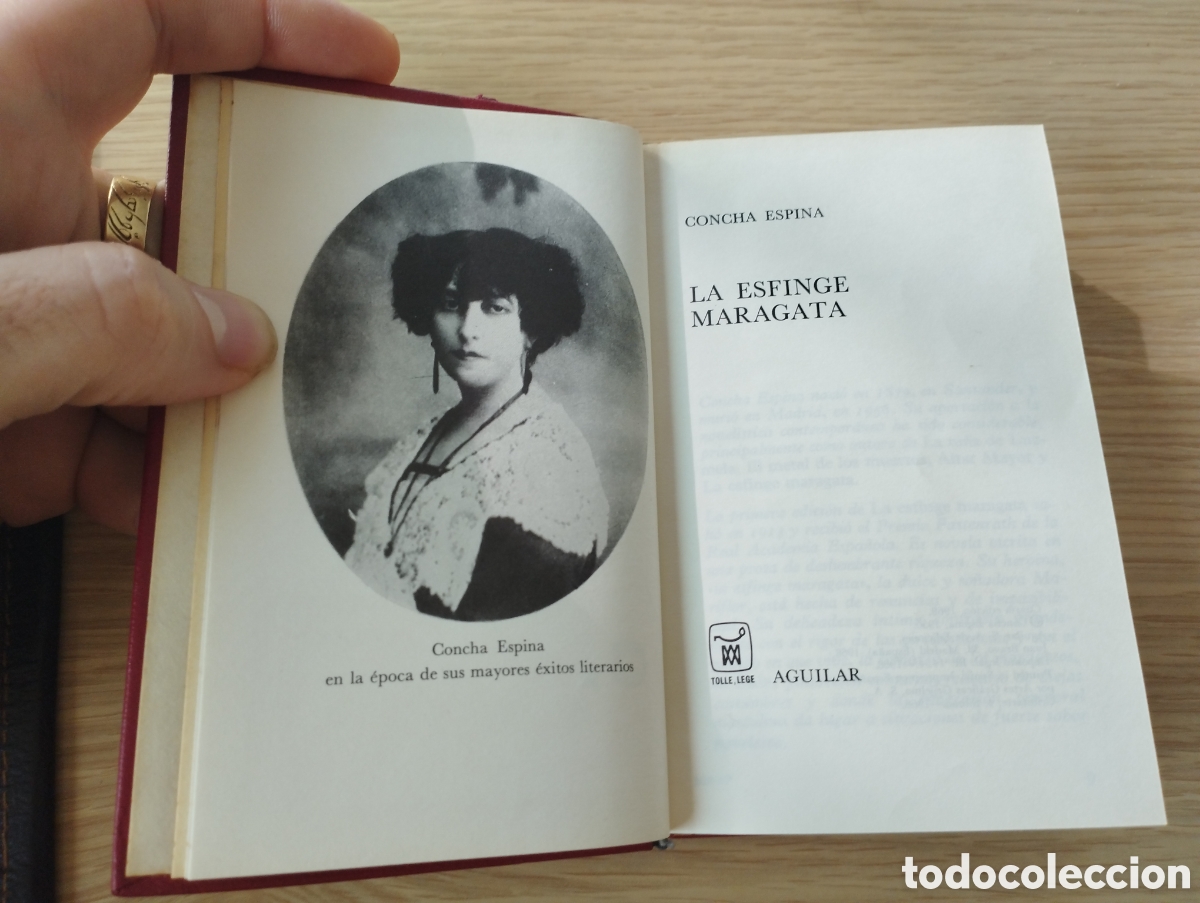 Libros de segunda mano: Crisol - Aguilar - La Esfinge Maragata - Concha Espina - 1969 - Foto 4