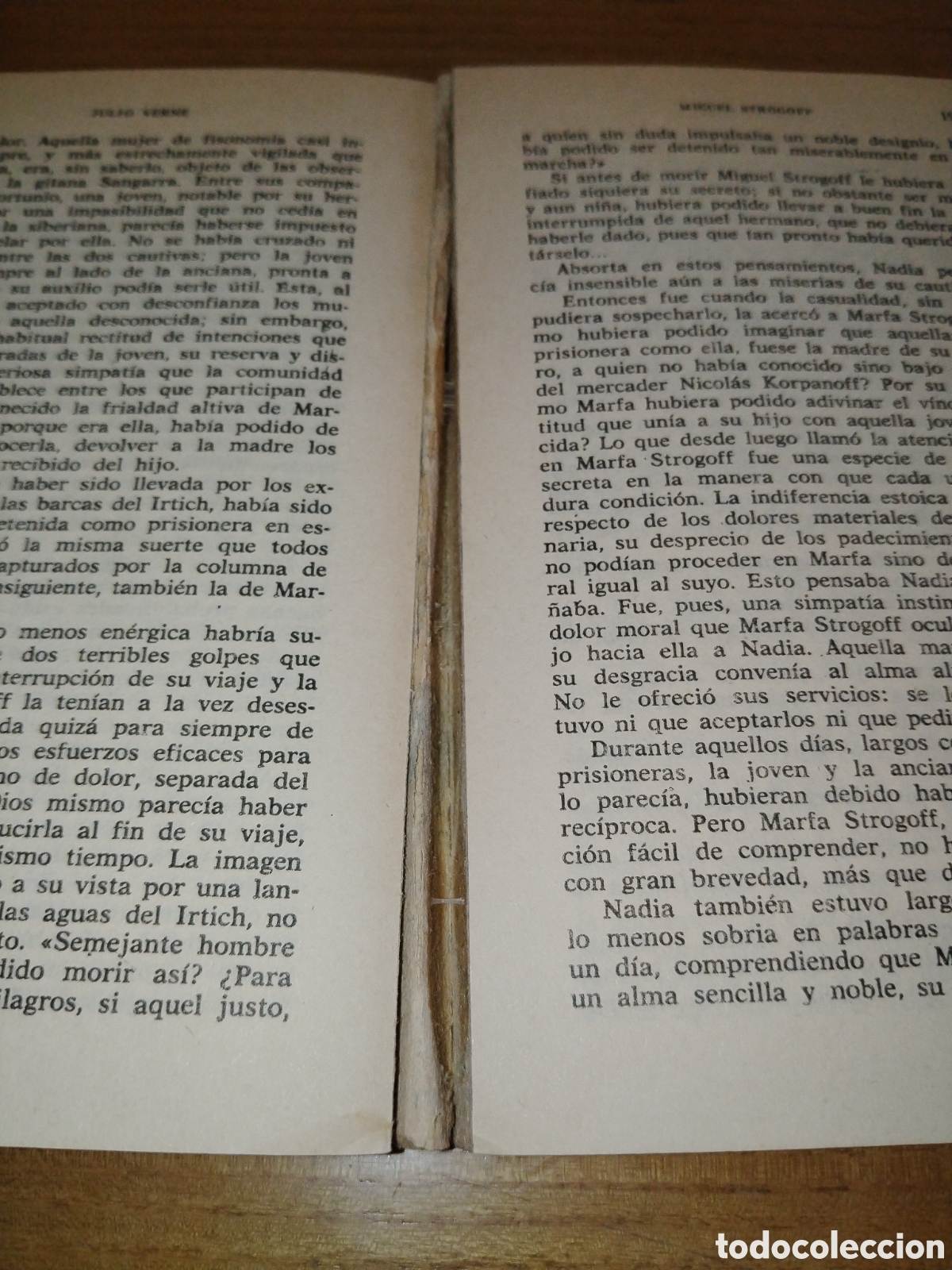 Libros de segunda mano: Miguel Strogoff. Julio Verne. - Foto 2