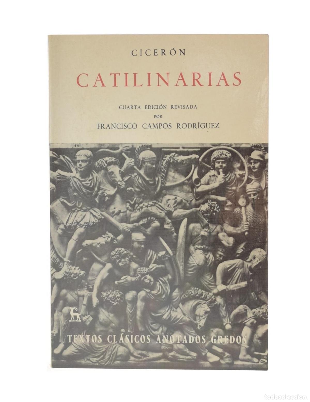 Libros de segunda mano: CATILINARIAS - CICER&Oacute;N - Foto 1