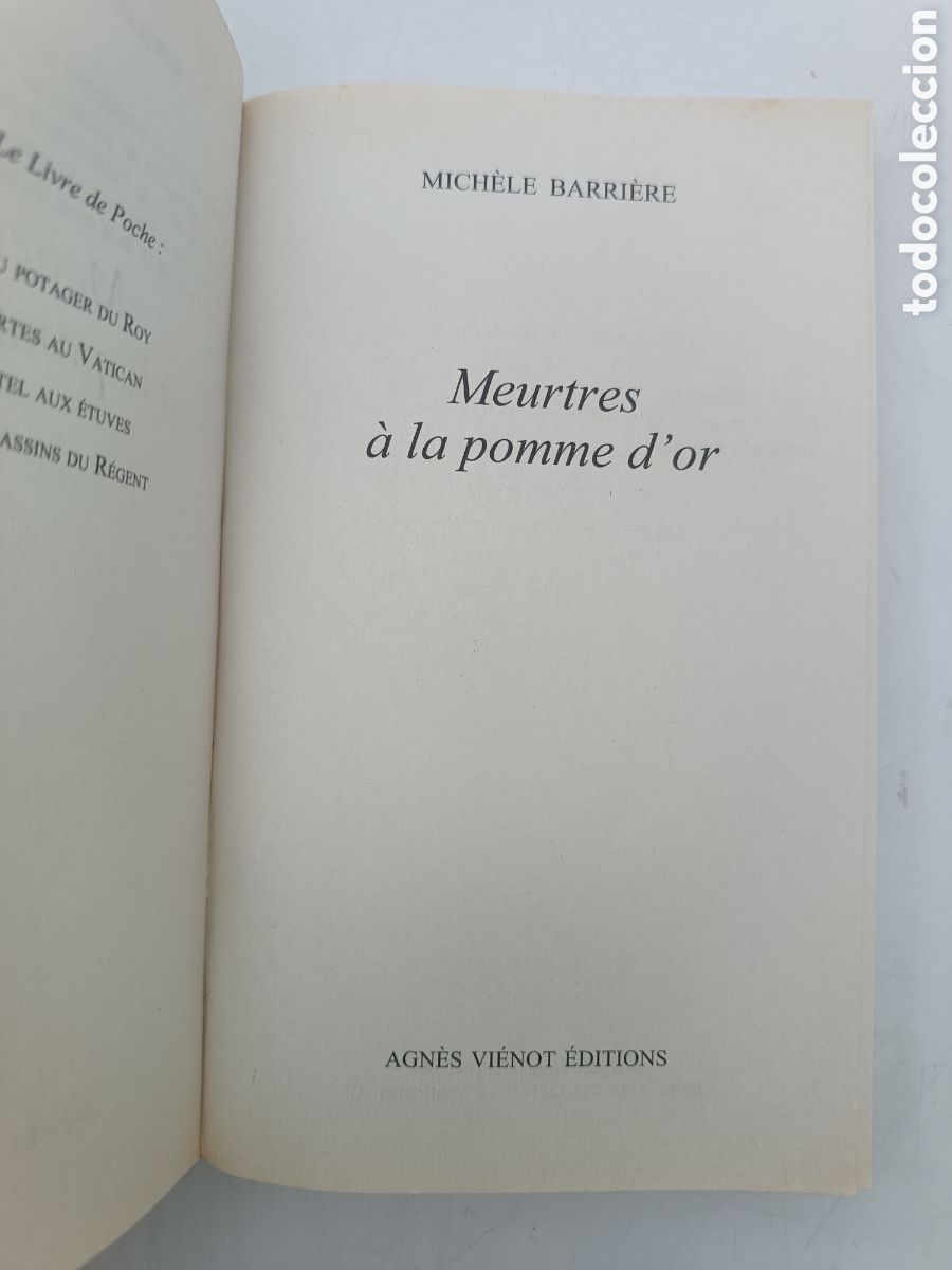 Libros de segunda mano: 4 libros en franc&eacute;s Michele Barriere - Foto 5