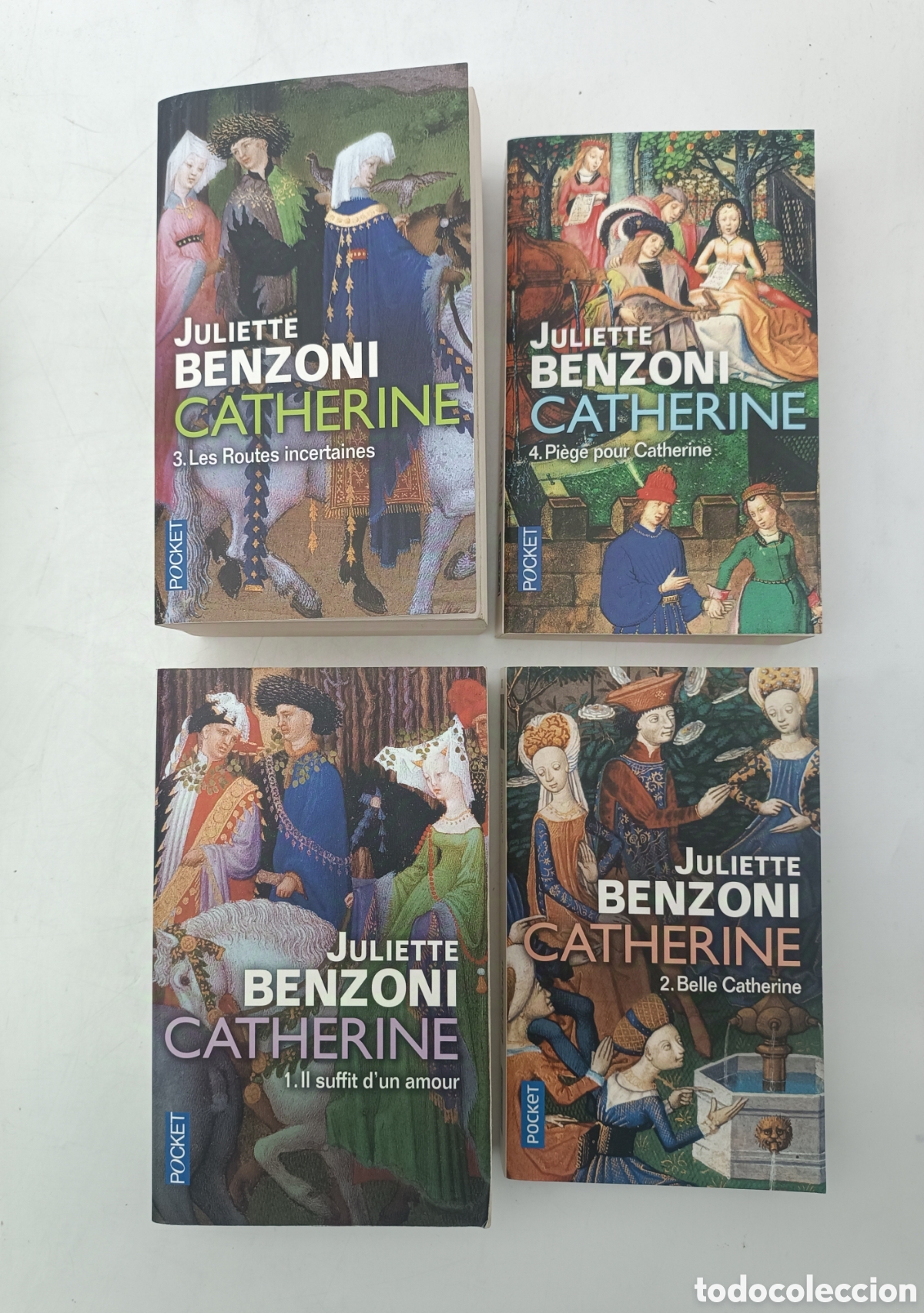 Libros de segunda mano: Juliette Benzoni Catherine libros en franc&eacute;s - Foto 1