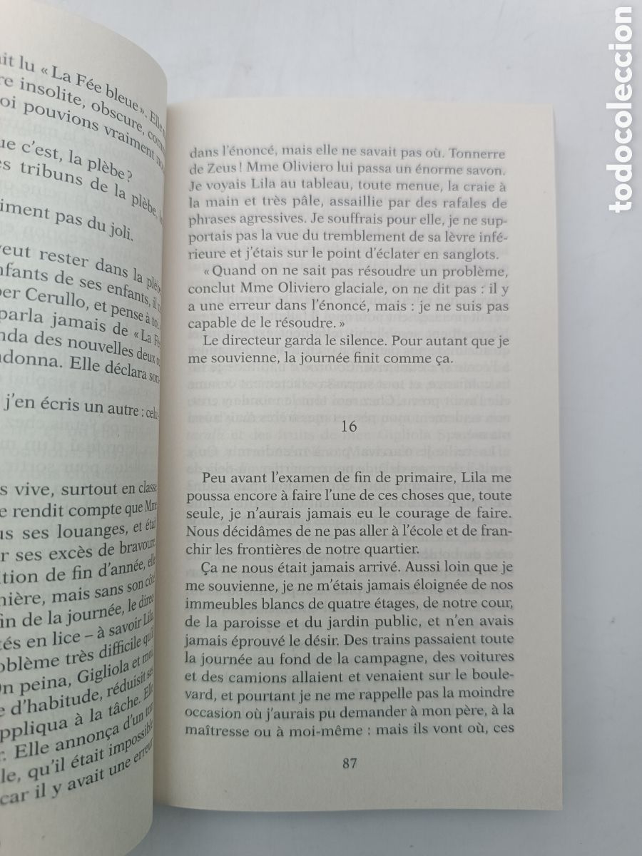 Libros de segunda mano: Elena Ferrante lamie prodigieuse - Foto 3