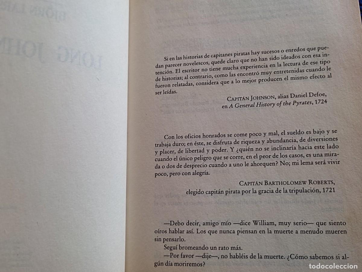 Libros de segunda mano: Longh John Silver Bj&ouml;rn Larsson Ediciones B,S.A.1997 - Foto 7