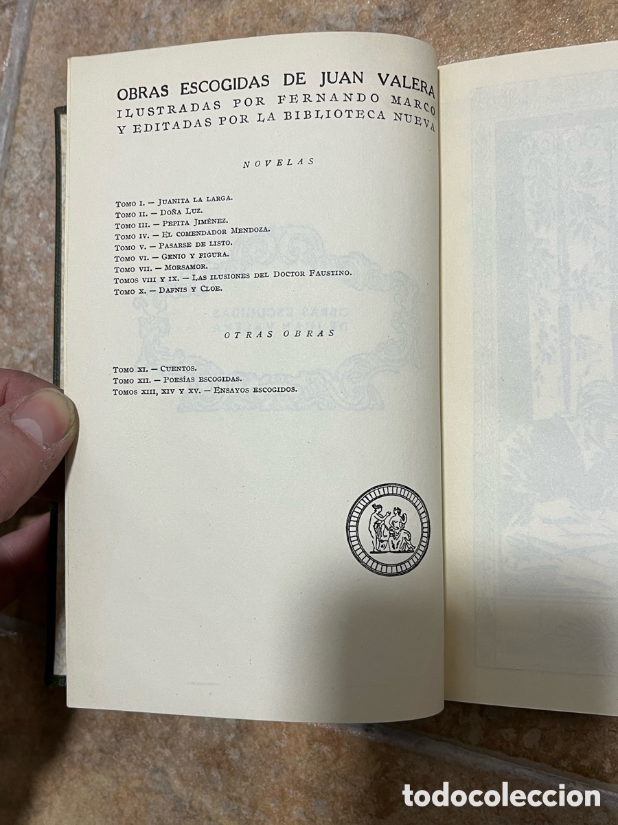 Libros de segunda mano: Blas10A OBRAS ESCOGIDAS DE JUAN VALERA - Foto 7