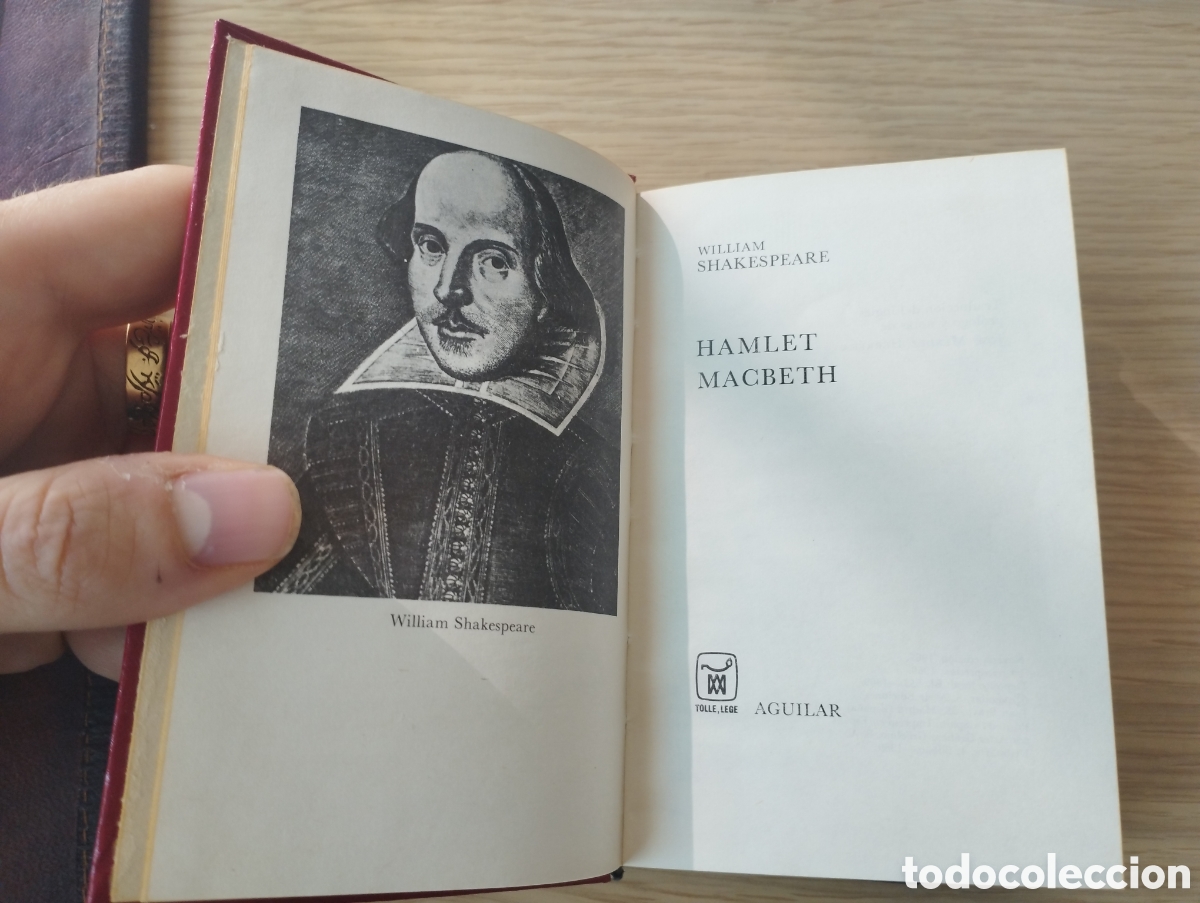 Libros de segunda mano: Crisol - Aguilar - Hamlet - Macbeth - William Shakespeare - 1969 - Foto 4