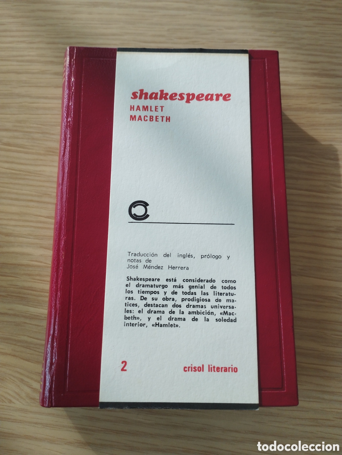 Libros de segunda mano: Crisol - Aguilar - Hamlet - Macbeth - William Shakespeare - 1969 - Foto 5