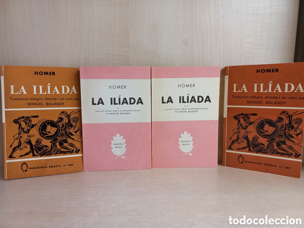 Libros de segunda mano: La Iĺiada. Homer. Editorial Selecta, primera edici&oacute;n, 1971. Catal&aacute;n. - Foto 5