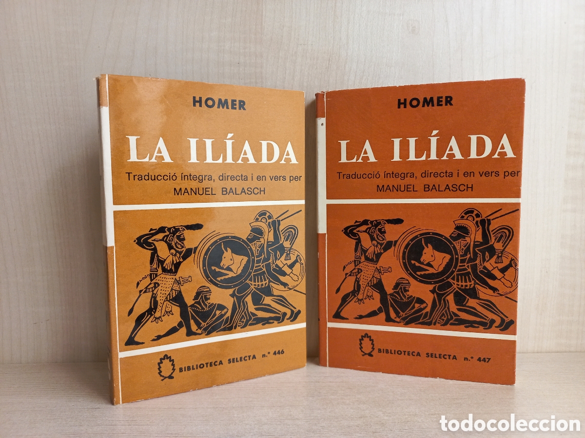 Libros de segunda mano: La Iĺiada. Homer. Editorial Selecta, primera edici&oacute;n, 1971. Catal&aacute;n. - Foto 1