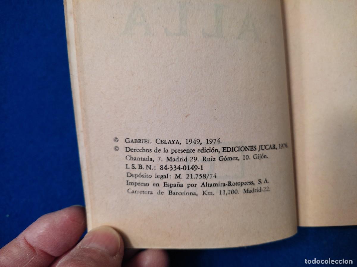 Libros de segunda mano: L&aacute;zaro Calla Gabriel Celaya Ed. Biblioteca Jucar 1974 - Foto 5