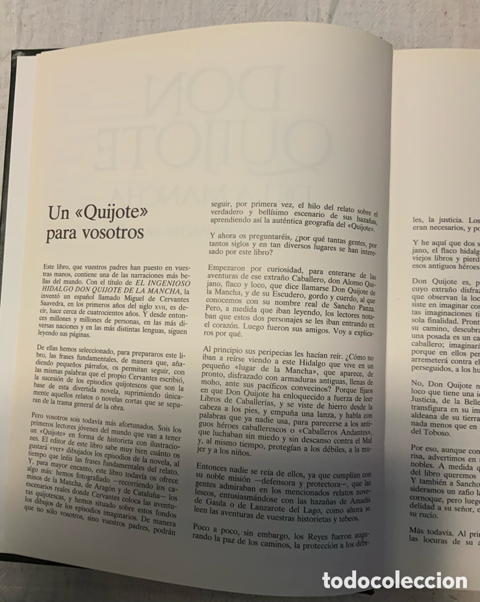 Libros de segunda mano: Don Quijote de la Mancha. Adaptaci&oacute;n en c&oacute;mic - Foto 4