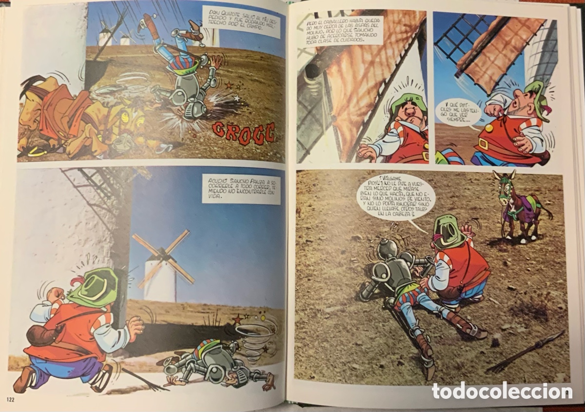 Libros de segunda mano: Don Quijote de la Mancha. Adaptaci&oacute;n en c&oacute;mic - Foto 6